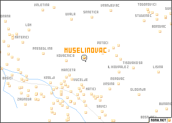 map of Muselinovac