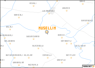 map of Müsellim