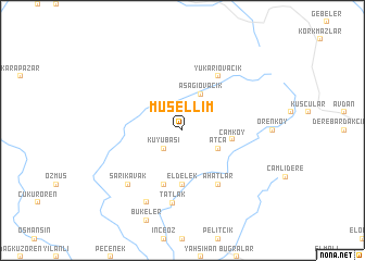 map of Müsellim