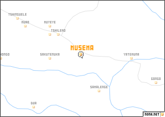 map of Musema