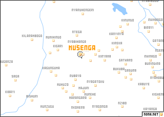 map of Musenga