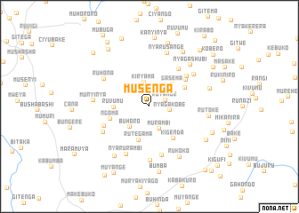 map of Musenga