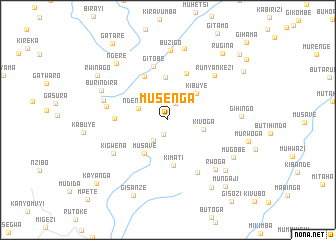 map of Musenga