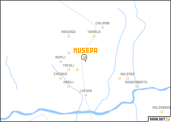 map of Musepa