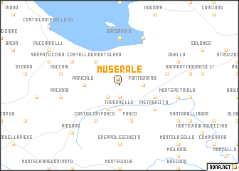 map of Muserale