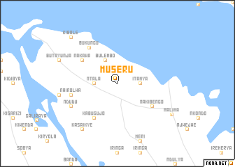 map of Museru