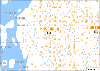 map of Mūsewāla