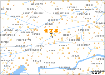 map of Mūsewāl