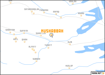 map of Mushabbaḩ