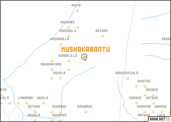map of Mushakabantu