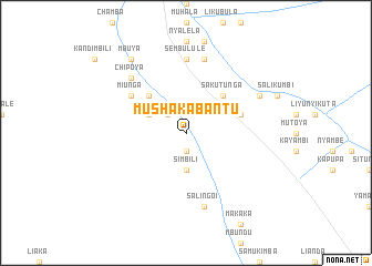 map of Mushakabantu
