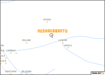 map of Mushakabantu