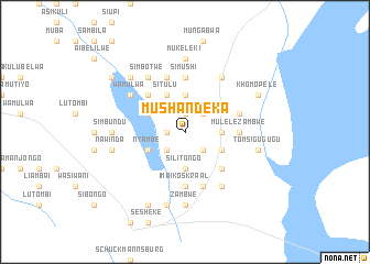 map of Mushandeka