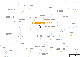 map of Mushangzhuang