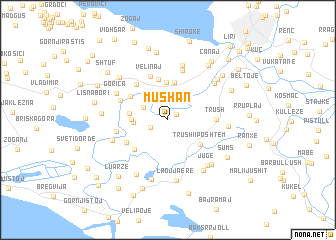 map of Mushan