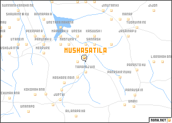 map of Mushásatila