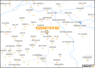 map of Mushayrifah