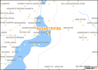 map of Mushayrifah