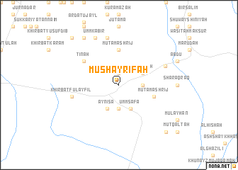 map of Mushayrifah