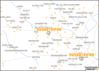 map of Mushayrifah