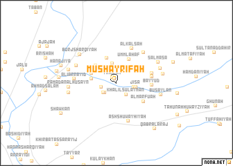 map of Mushayrifah