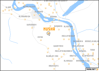 map of Mūshā