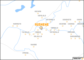 map of Mushehe