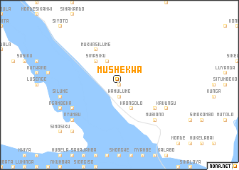 map of Mushekwa