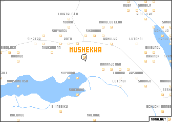 map of Mushekwa
