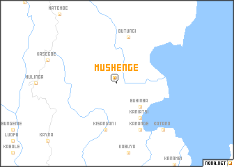 map of Mushenge