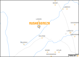 map of Mushesereza