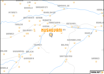 map of Mushevani