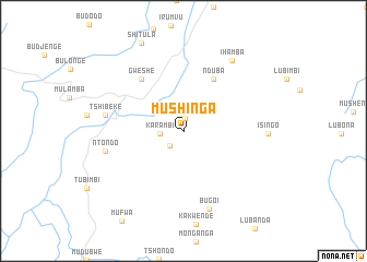 map of Mushinga