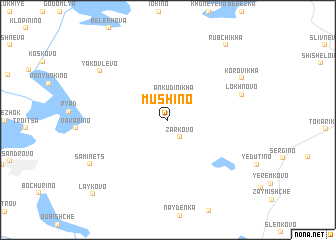 map of Mushino