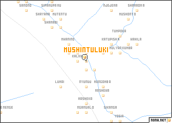 map of Mushintuluki