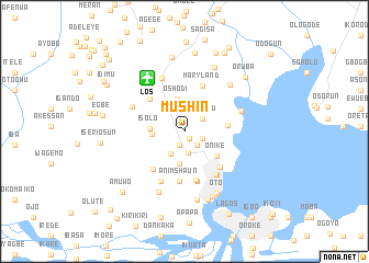 map of Mushin