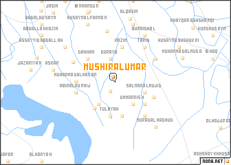 map of Mushīr al ‘Umar
