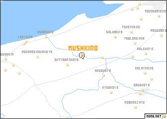 map of Mushkino