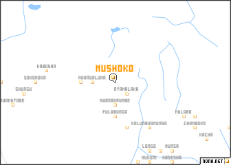 map of Mushoko