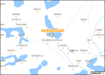 map of Mushondwa