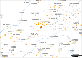 map of Mushonji