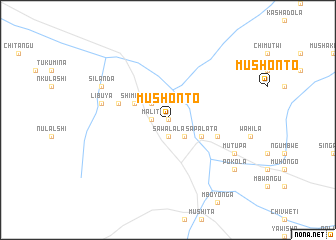 map of Mushonto