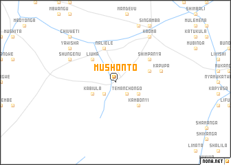 map of Mushonto