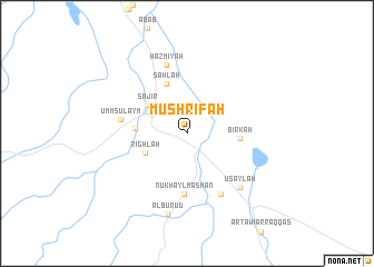 map of Mushrifah