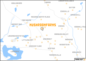 map of Mushroom Farms