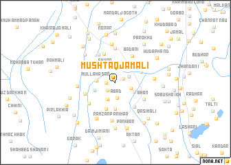 map of Mushtāq Jamāli