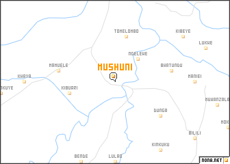 map of Mushuni