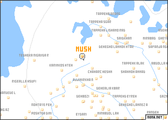 map of Mūsh