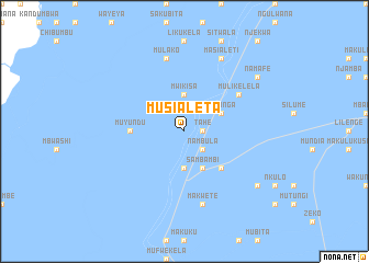 map of Musialeta