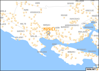 map of Musići